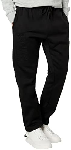 U.S. Polo Assn. Men's Embossed Fleece Joggers with Elastic Waistband, Embossed USPA Logo, Casual Sweatpants for Men U.S. Polo Assn.