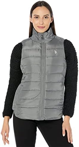 U.S. Polo Assn. Cozy Fur Lined Vest Trade Winds LG U.S. Polo Assn.