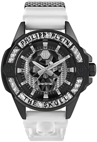 Philipp Plein The $Kull Men's Analogue Quartz Watch Carbon Fibre Philipp Plein