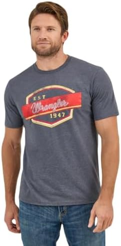 Wrangler Men's Short Sleeve Graphic T-Shirt Wrangler