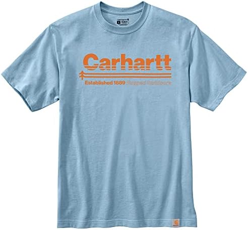 Carhartt Men's Relaxed Fit Heavyweight Short Sleeve Outdoors Graphic T-Shirt Carhartt