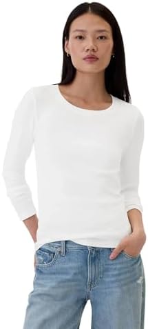 GAP Women's Long Sleeve Favorite Crew-Neck T-Shirt Gap