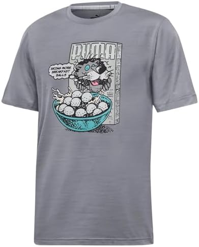 PUMA Men's Cloudspun Breakfast Ball Tee Puma