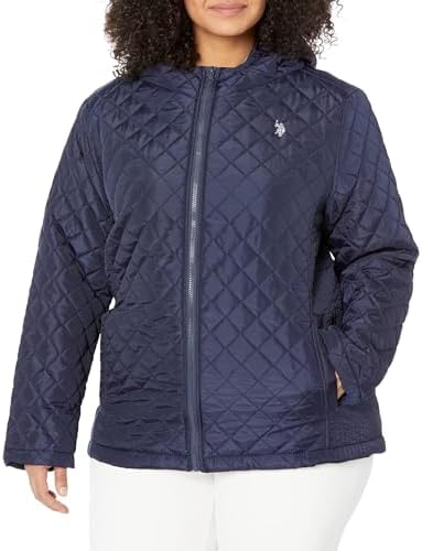 U.S. Polo Assn. Plus Size Faux Fur Lined Quilt Jacket U.S. Polo Assn.