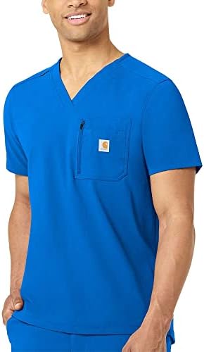 Carhartt Men's Carhartt Medical Men's Modern Fit TuckIn Scrub Top Carhartt