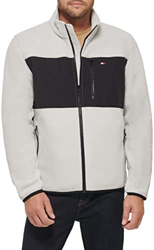 Tommy Hilfiger Men's Polar Fleece Zip Front Jacket Tommy Hilfiger