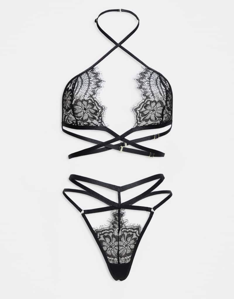 Ann Summers Infinite Set in Black Ann Summers