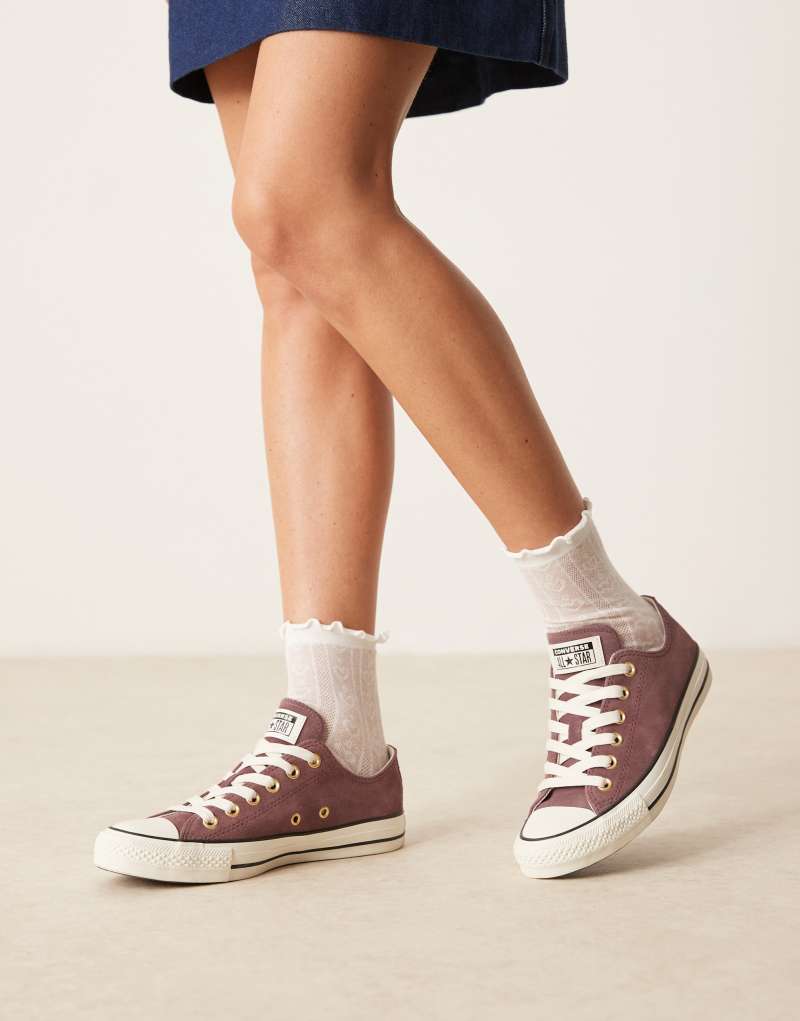 Converse Chuck Taylor All Star Suede sneaker in brown Converse