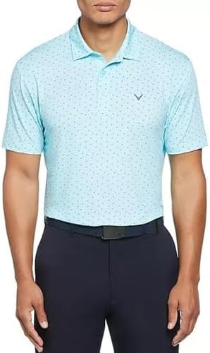 Callaway Men's Ventilated Polo, Limpet Shell, 3X-Large Callaway