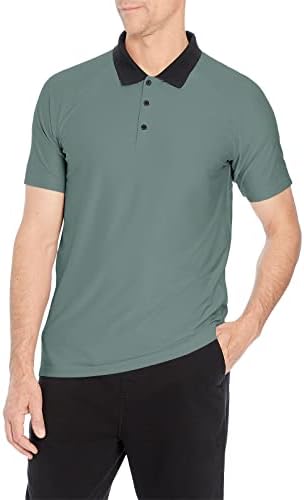 Kenneth Cole New York Men's Short Sleeve Athletic Raglan Polo Kenneth Cole