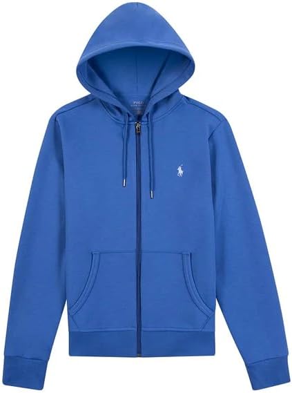 Polo Ralph Lauren Men's Double Knit Full Zip Hoodie Jacket L Large Polo Ralph Lauren