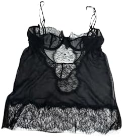 Victoria's Secret Designer Collection Silk Lace babydoll Color Black Size 36C New Victoria"s Secret