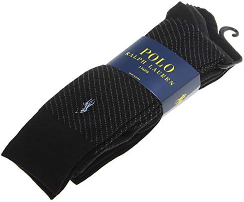 POLO Ralph Lauren 3 Pairs Men's Casual Dress Trouser Socks 10-13 Polo Ralph Lauren