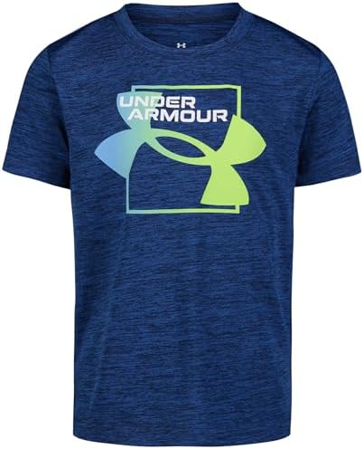 Under Armour UA TECH Twist Big Logo SS, Big Logo Twist Blue, 2T Under Armour