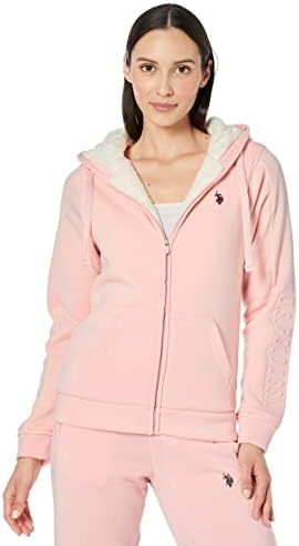 U.S. Polo Assn. Embossed Hoodie Nude Pink XL U.S. Polo Assn.