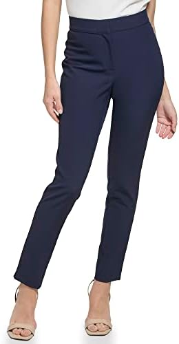 Calvin Klein Women's Conforming Slim Leg Tech Stretch Flat Front Pant Calvin Klein