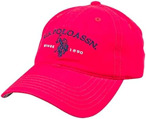 Concept One U.s Polo Assn. Embroidered Pony Horse Logo Since 1890 Adjustable Cotton Baseball Hat with Curved Brim Concept One