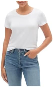 Gap Factory Women's Favorite Crewneck T-Shirt (X-Small, White) Gap