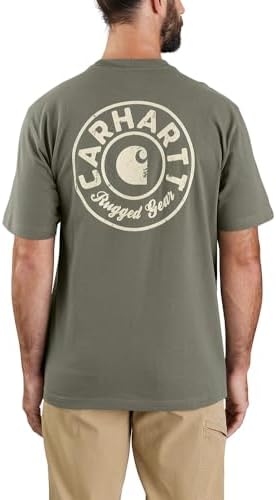 Carhartt Men's Loose Fit Heavyweight Short-Sleeve Built To Last Graphic T-Shirt Carhartt