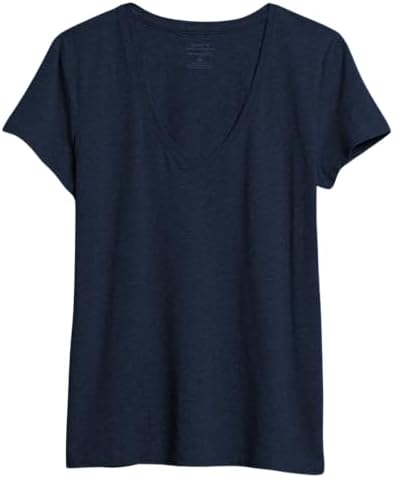 Banana Republic Factory Women's Short-Sleeve V-Neck T-Shirt Banana Republic Factory