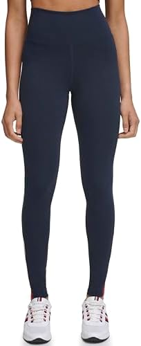 Tommy Hilfiger Women's High Rise Full Length Color-Blocking Legging Tommy Hilfiger