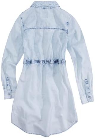 Levi's Girls' Long Sleeve Denim Western Dress Levi"s