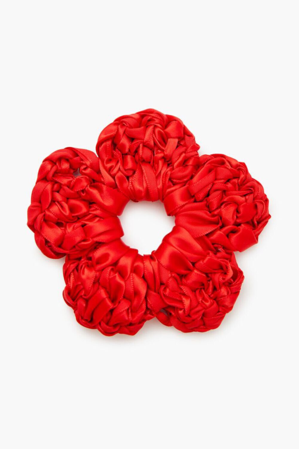 Floral Crochet Scrunchie Forever21