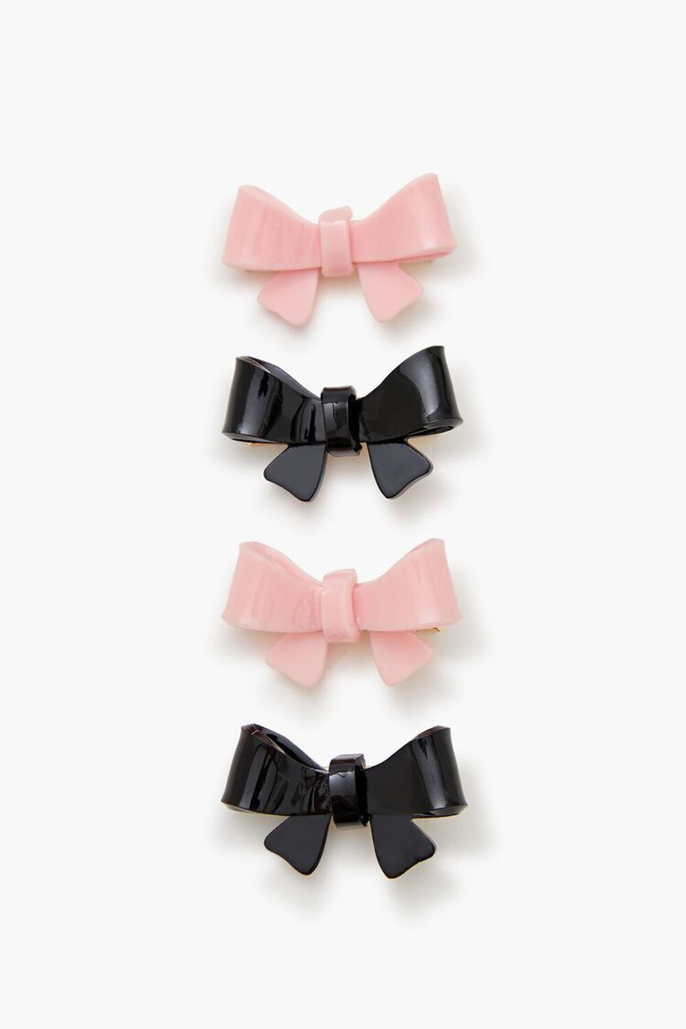 Bow Hair Clip Set Forever21