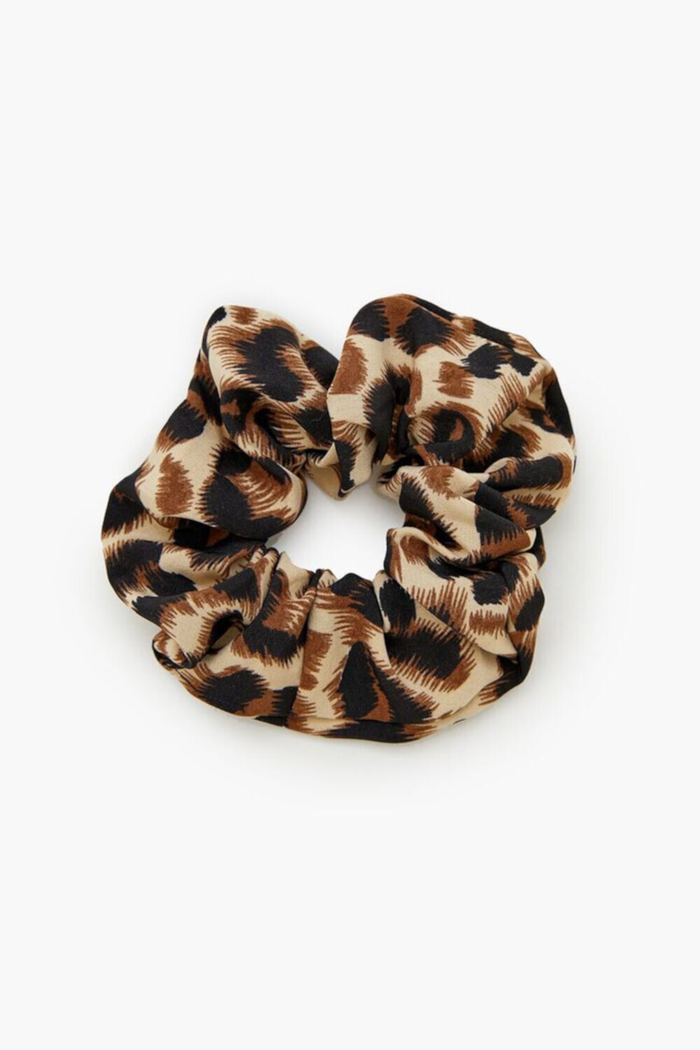 Leopard Print Hair Scrunchie Forever21