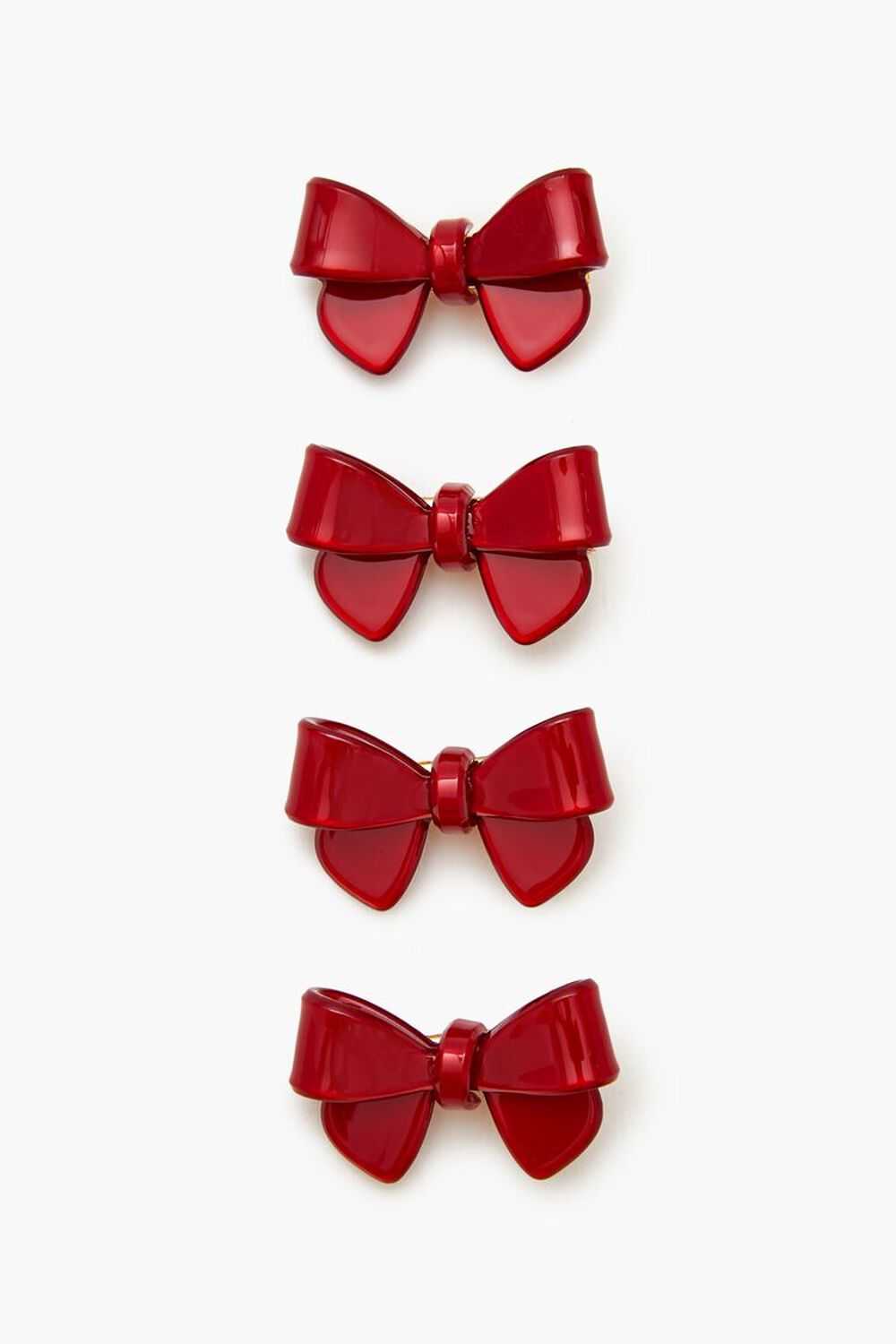 Bow Hair Clip Set - 4 pack Forever21