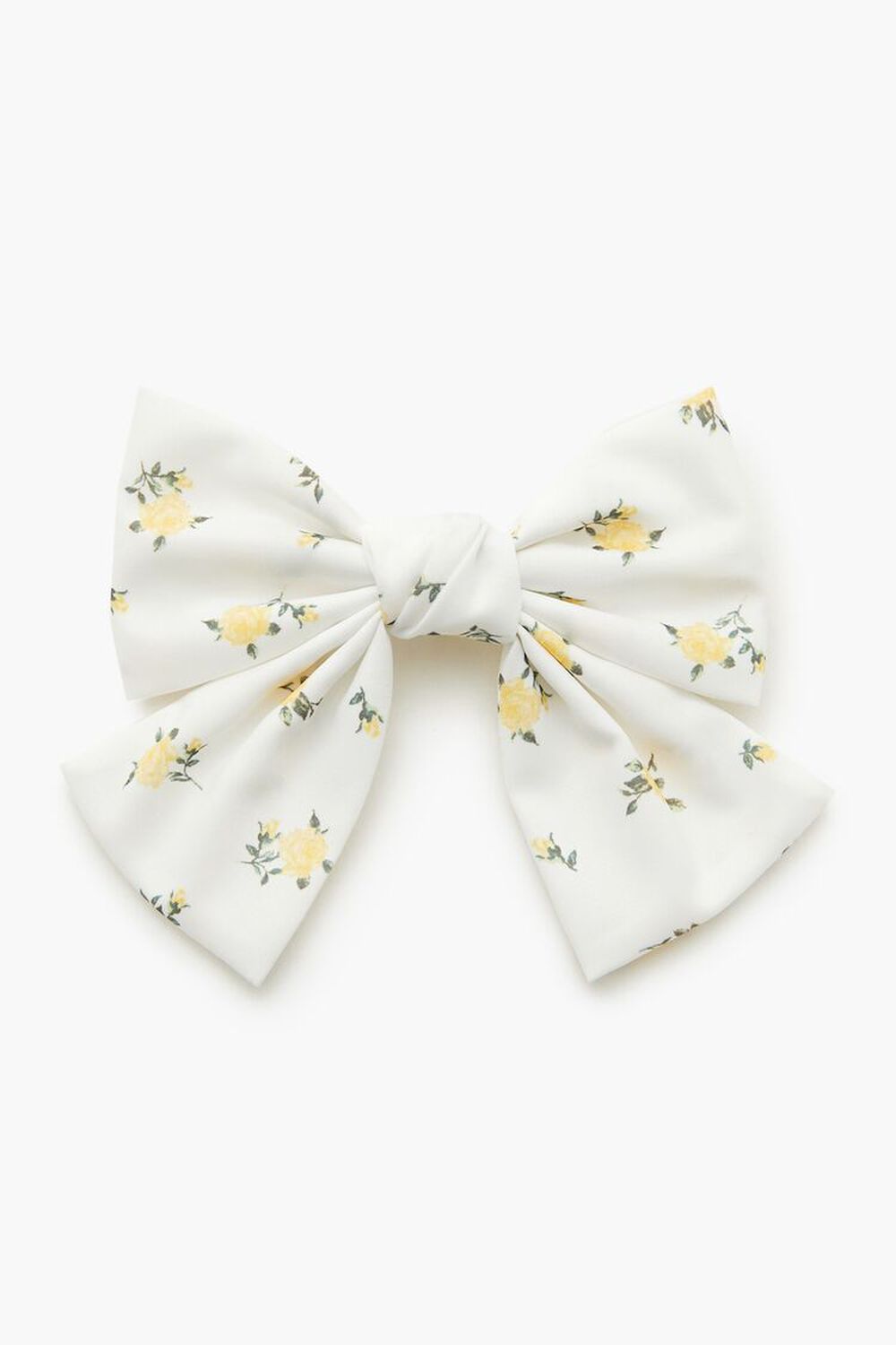 Floral Bow Hair Barrette Forever21