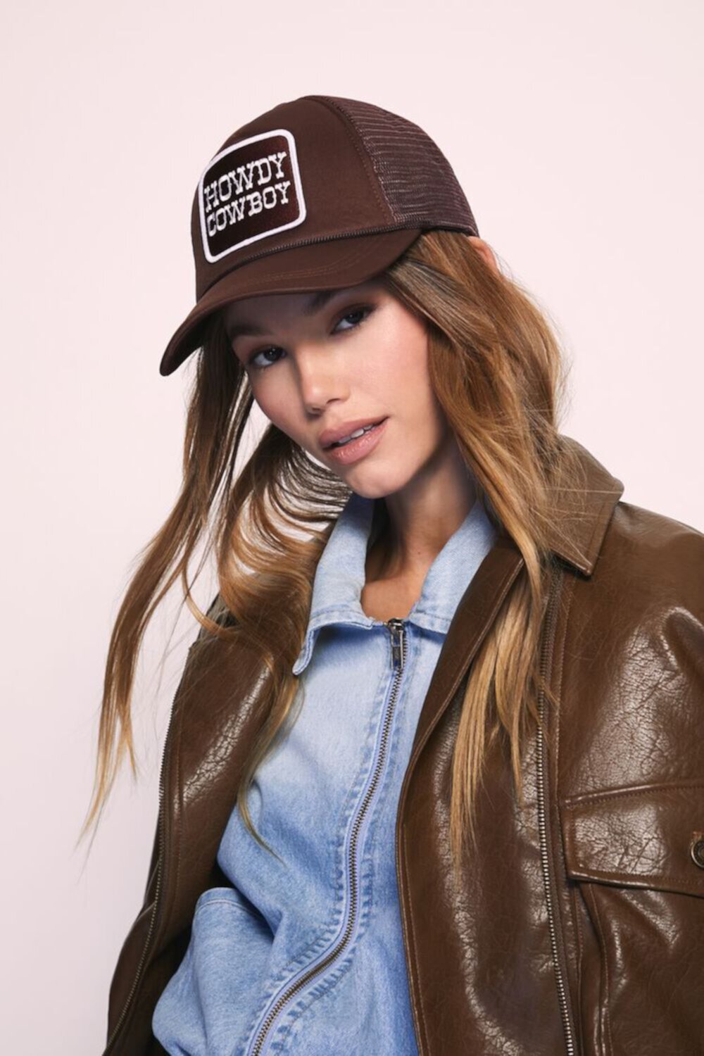 Howdy Cowboy Patch Trucker Hat Forever21