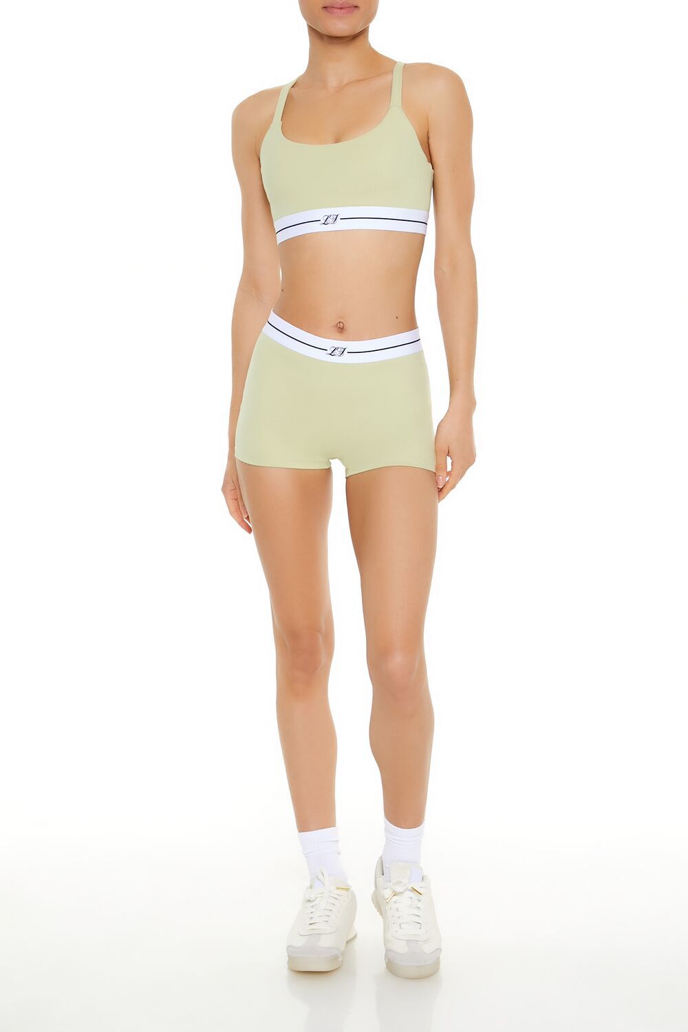 Active Two-Tone LA Shorts Forever21