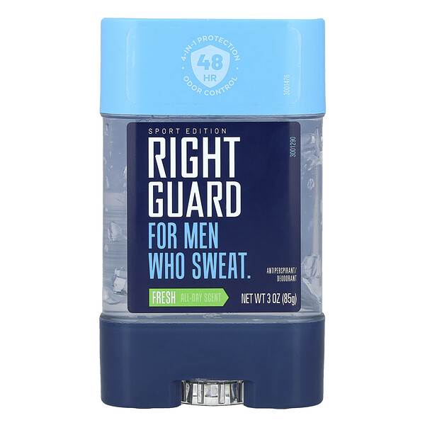 Sport Edition, Antiperspirant/Deodorant, Fresh, 3 oz (85 g) Right Guard