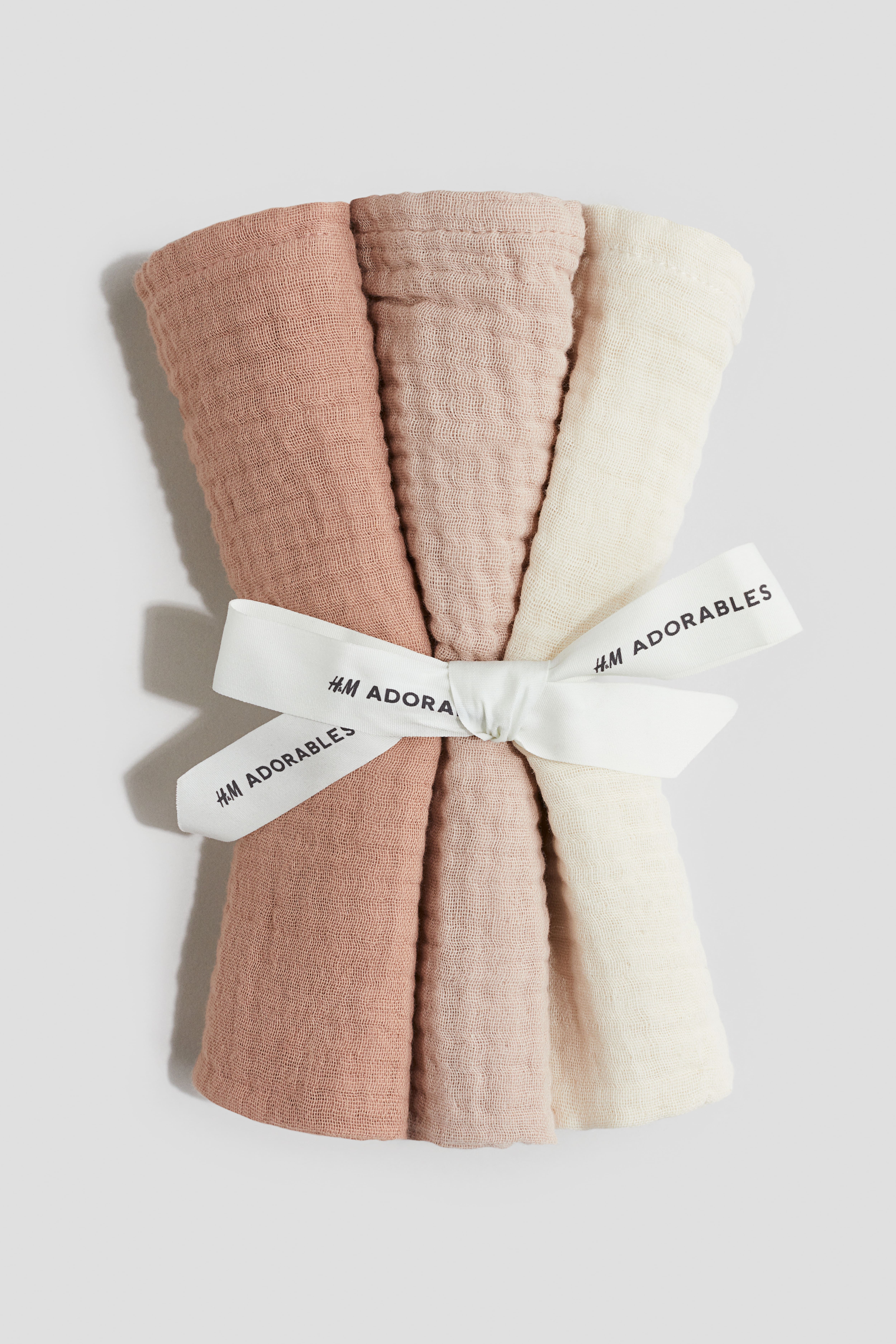 3-pack Small Muslin Cloths H&M