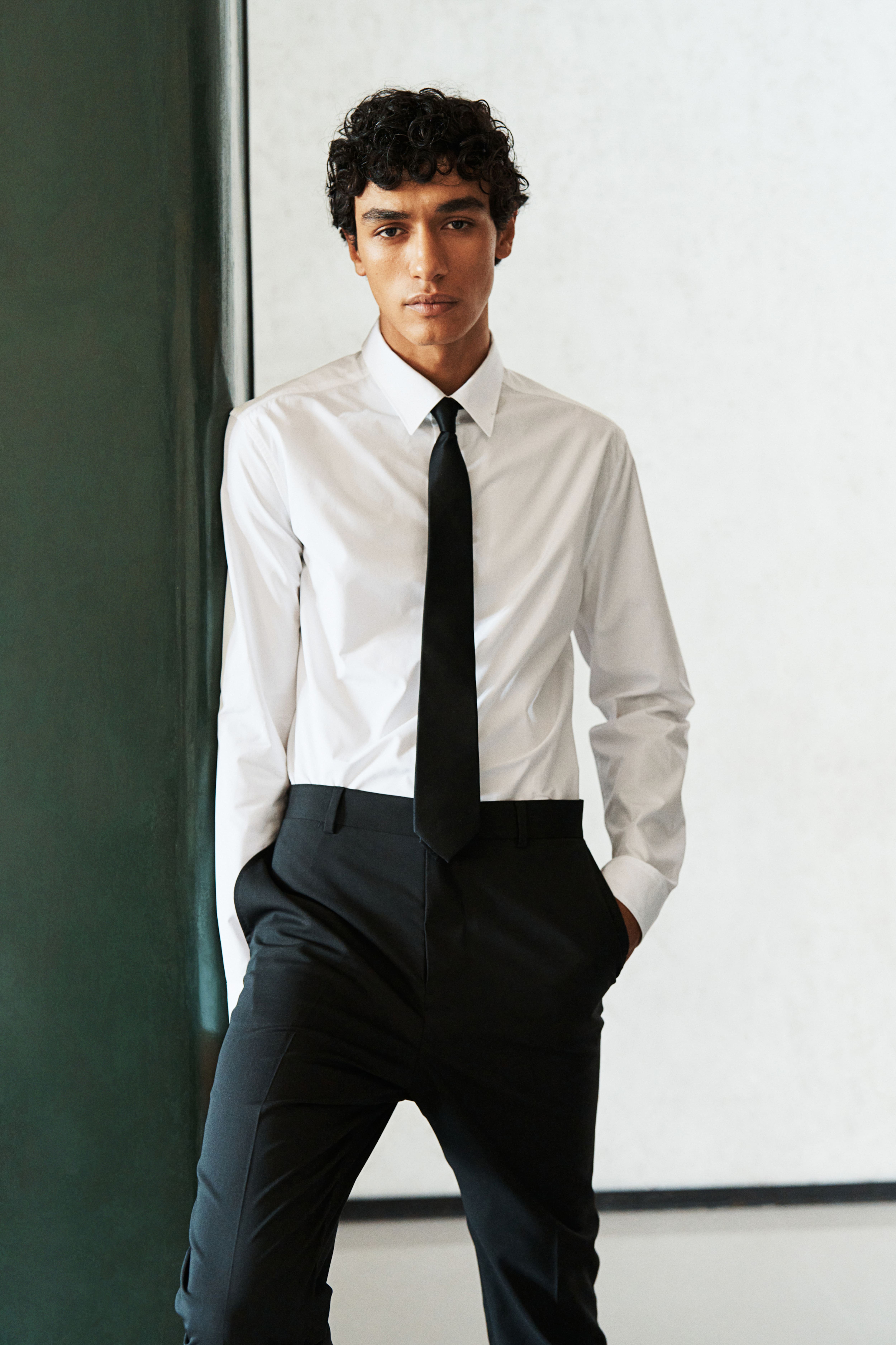 Slim Fit Pima Cotton Shirt H&M