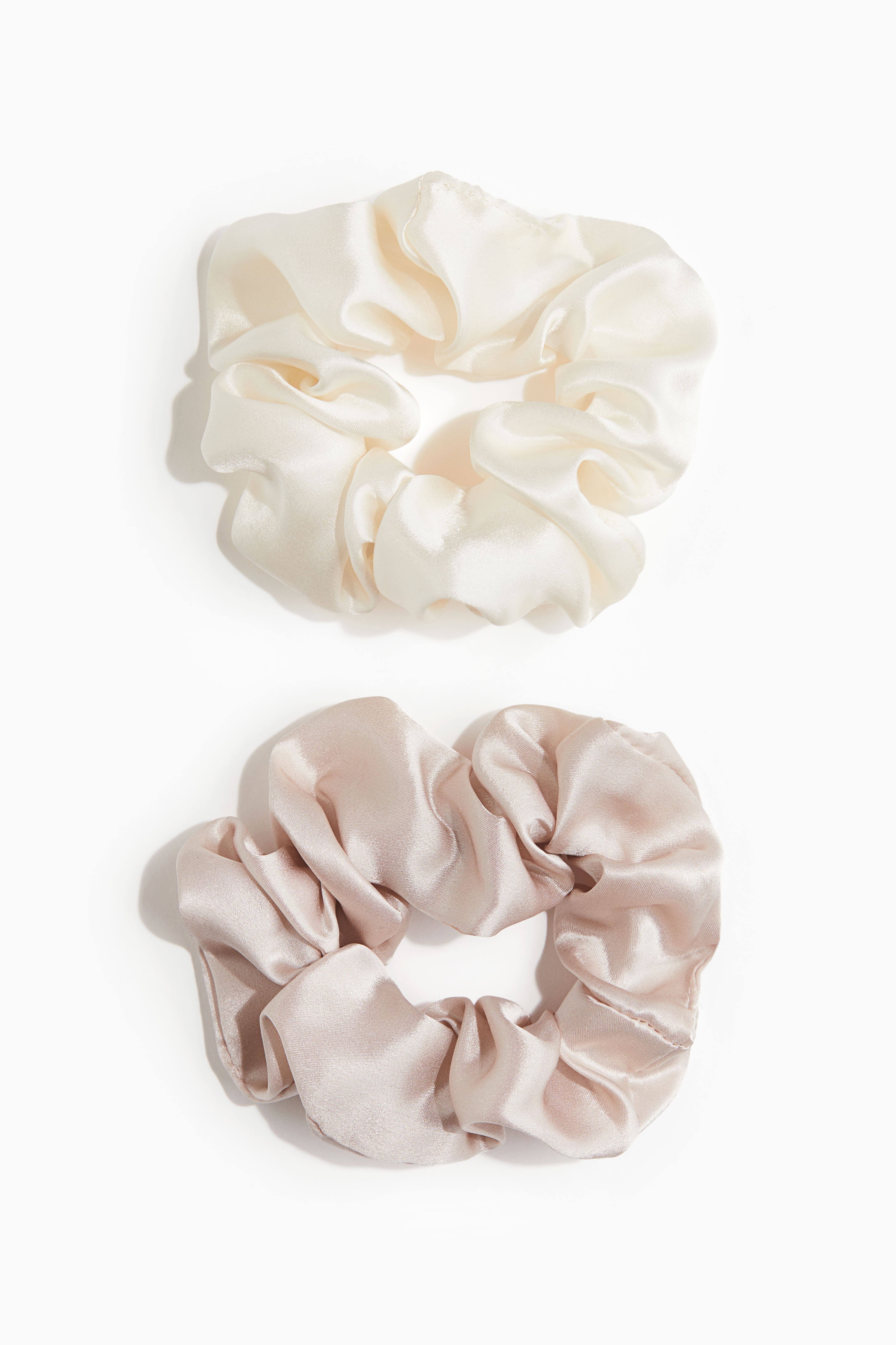 2-pack Silk Scrunchies H&M