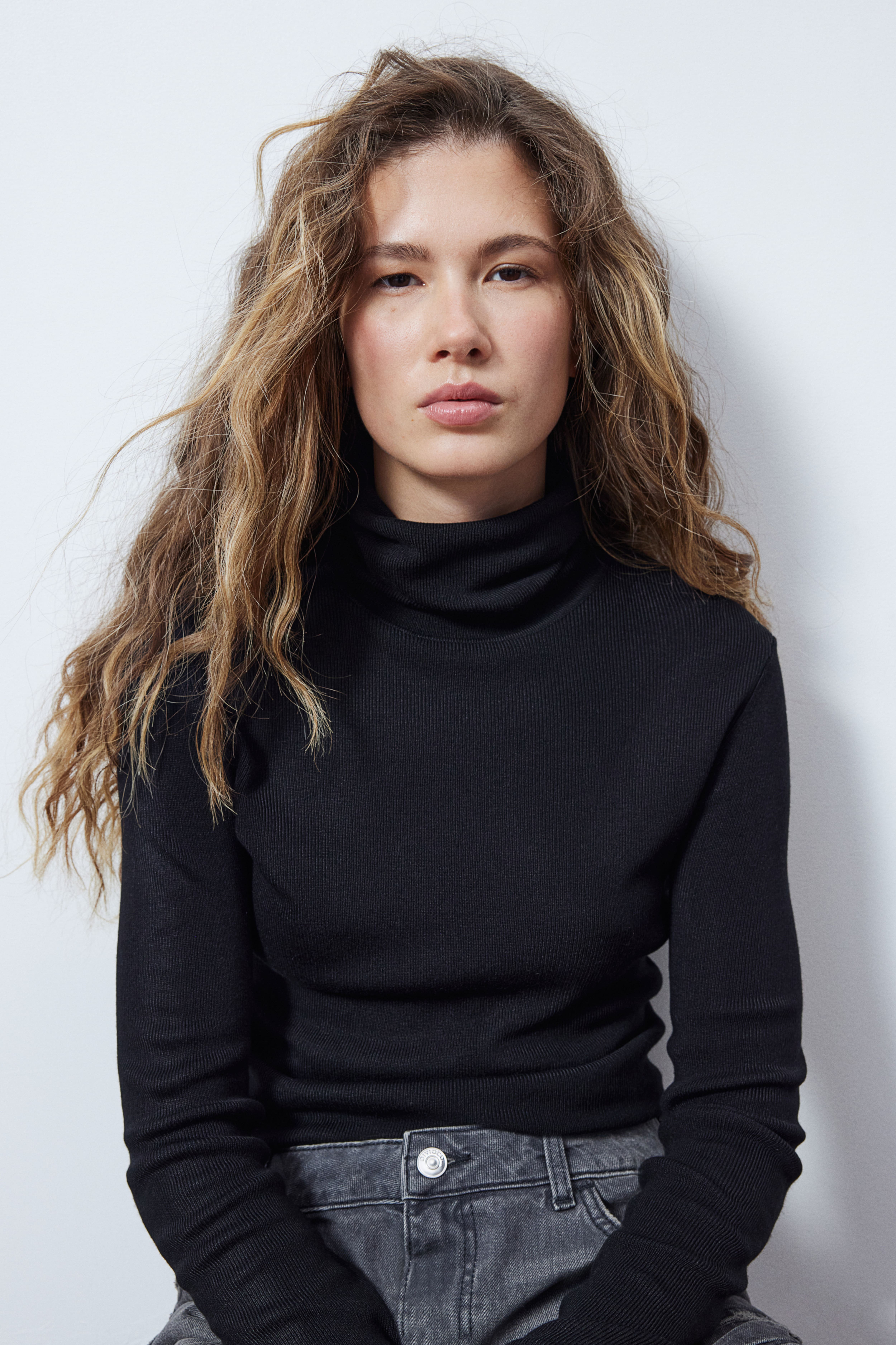 Turtleneck Top H&M