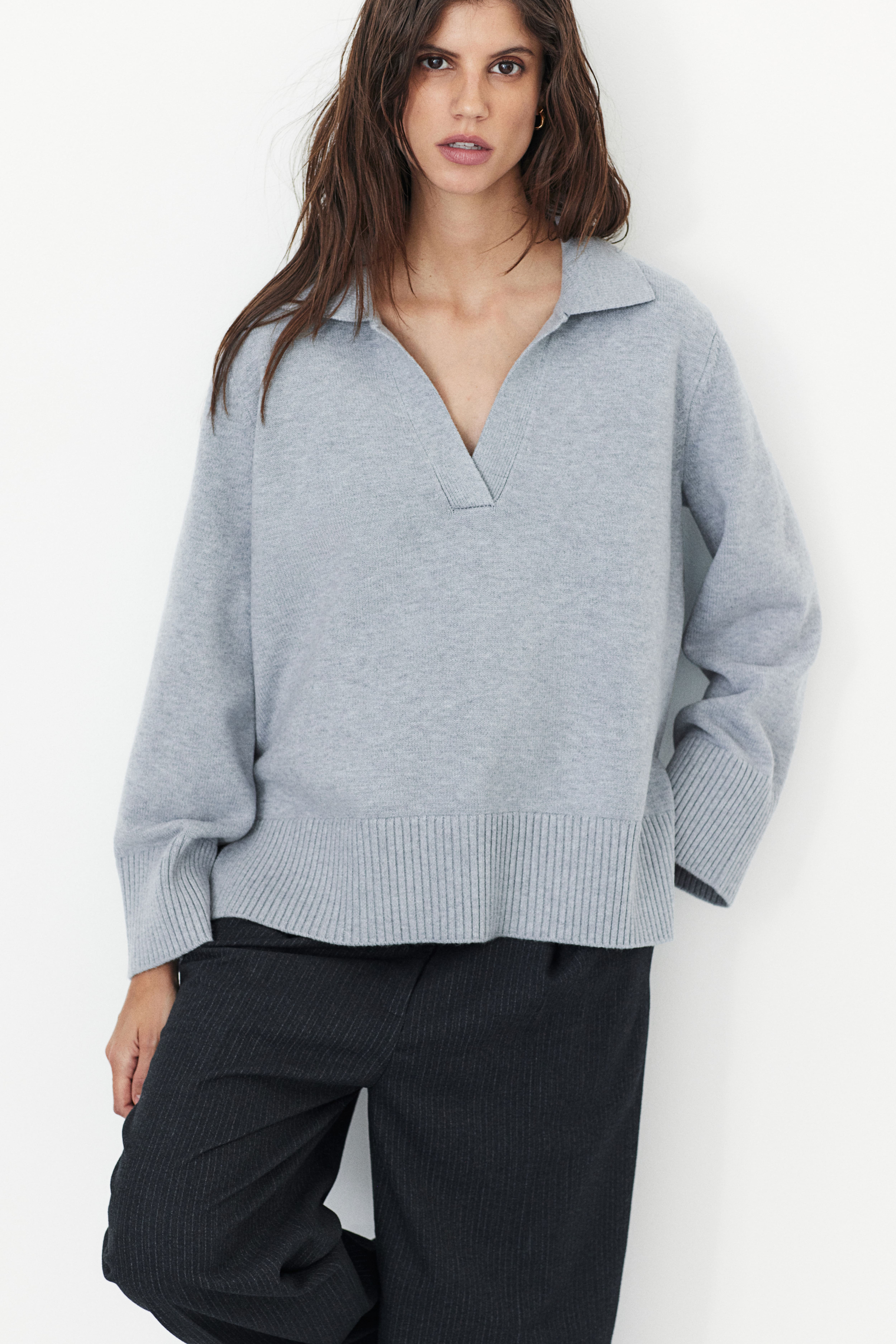 MAMA Collared jumper H&M