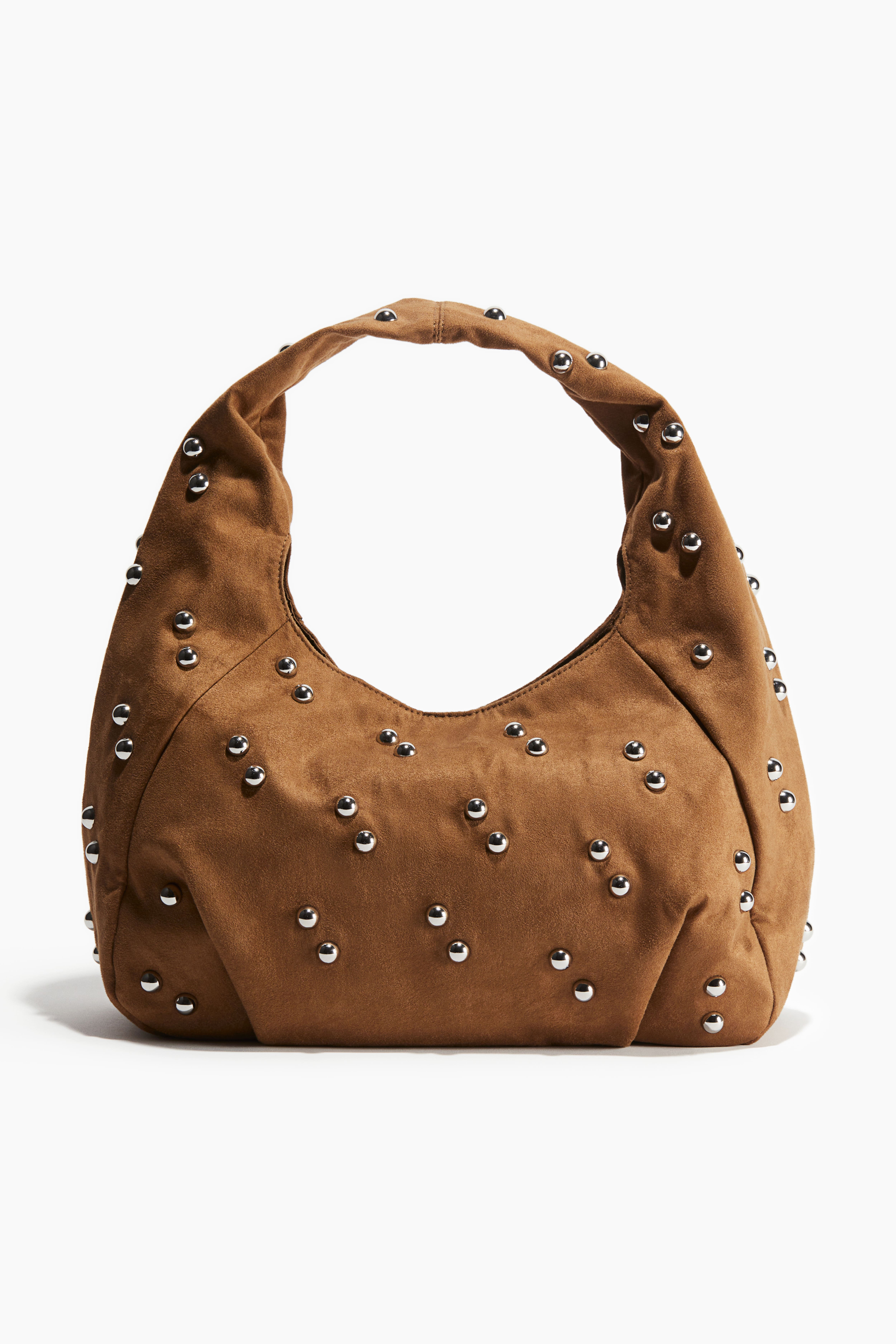 Stud-Embellished Shoulder Bag H&M