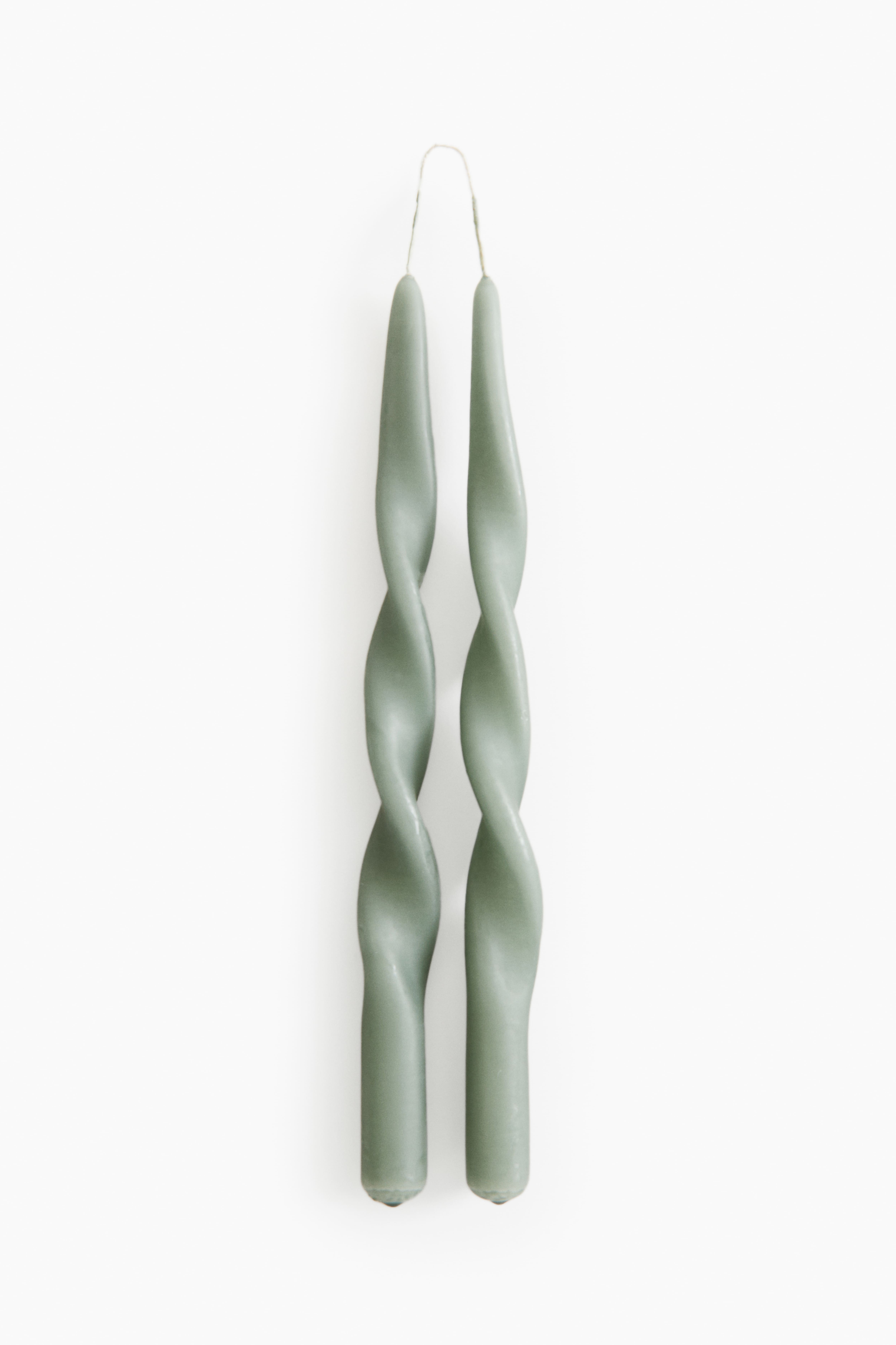 2-pack Spiral Taper Candles H&M