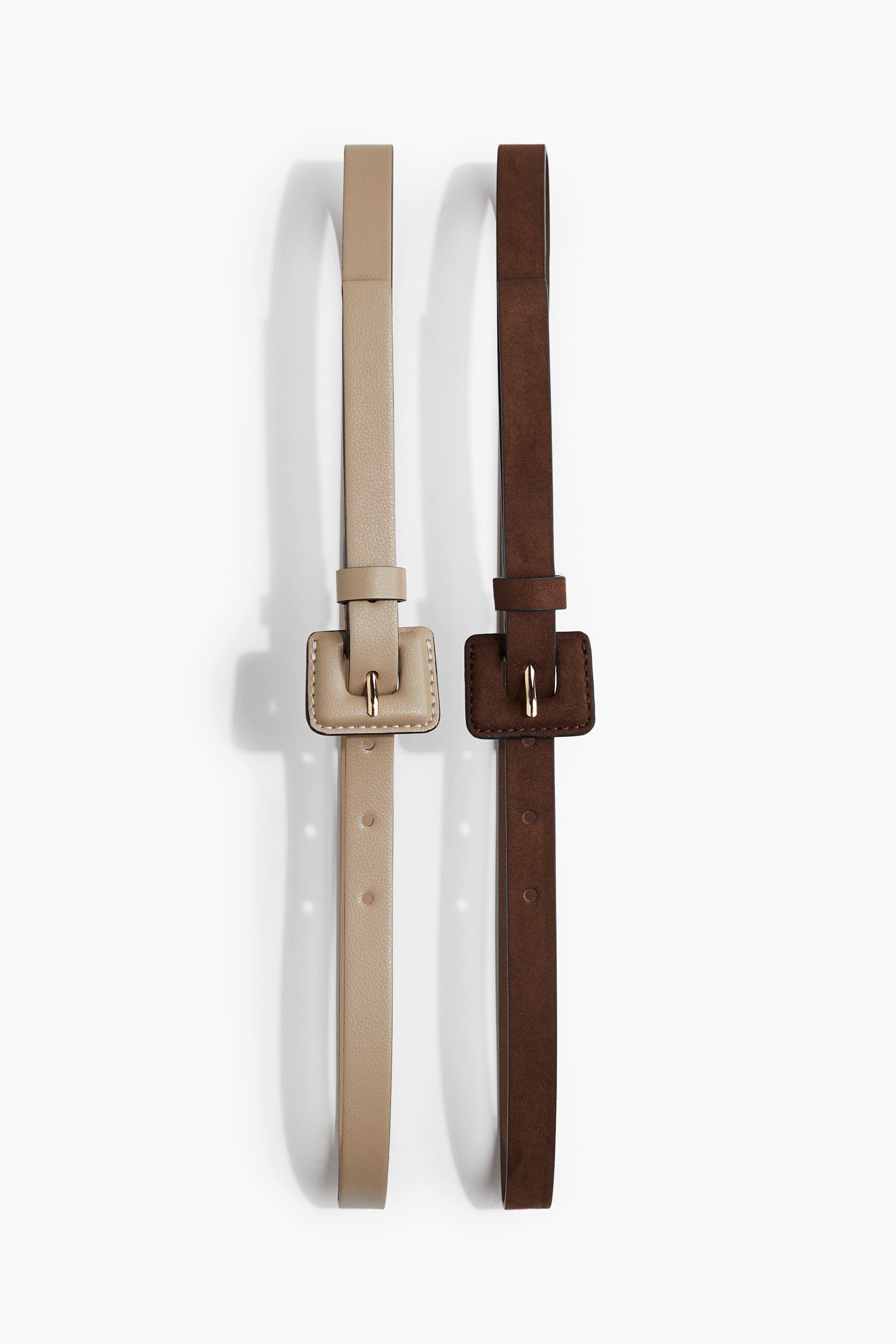 2-pack Belts H&M