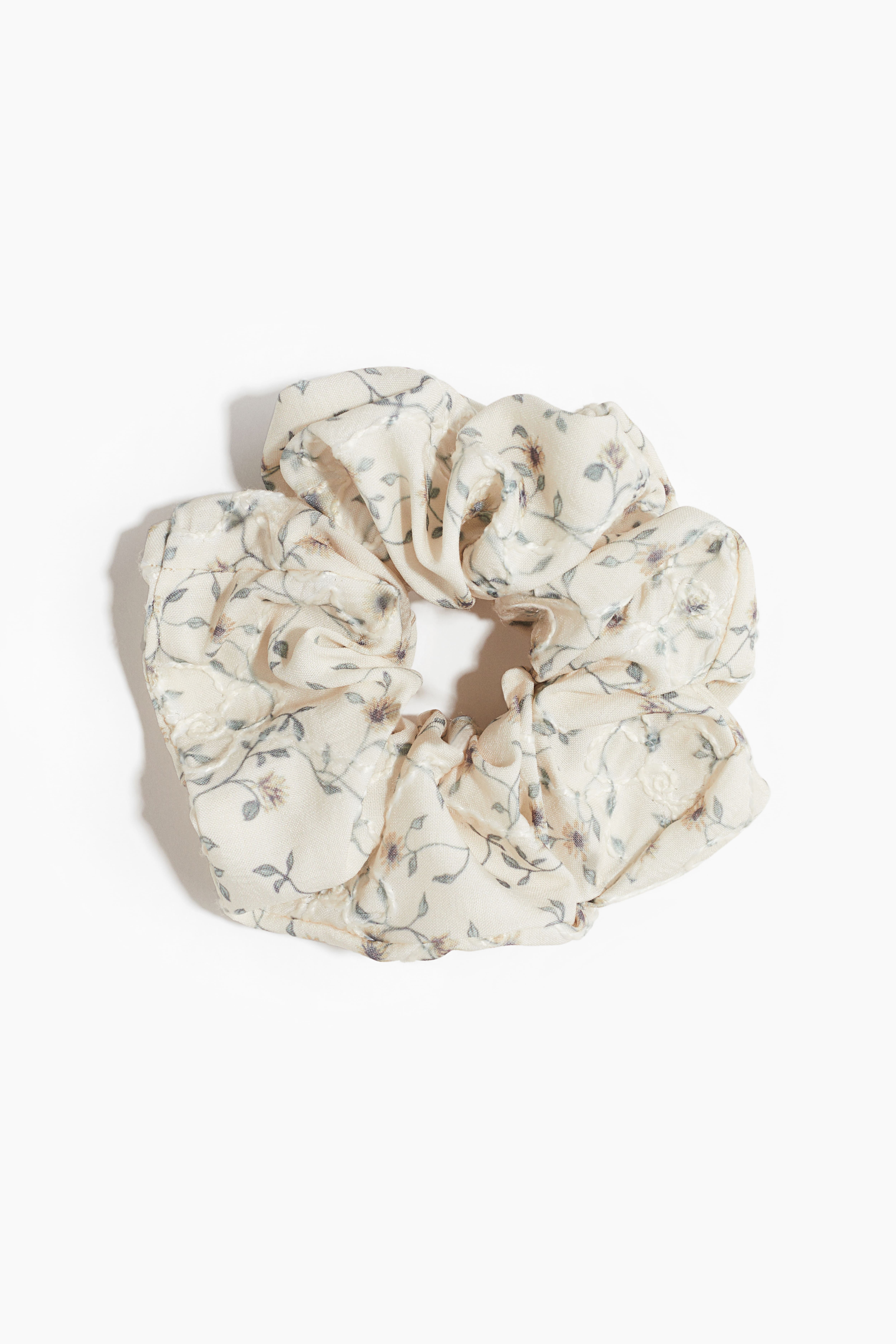 Embroidered Scrunchie H&M