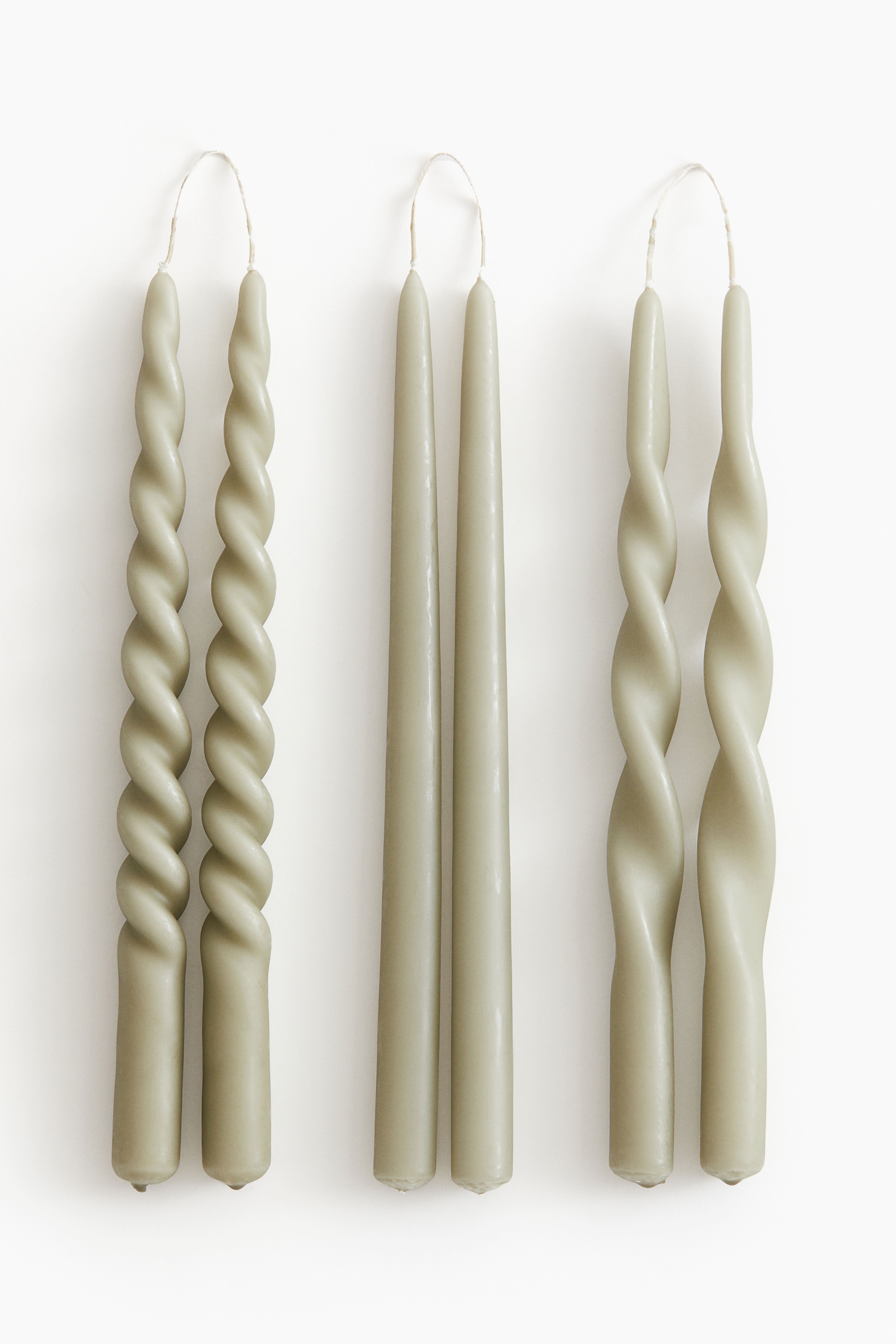 6-pack Taper Candles H&M