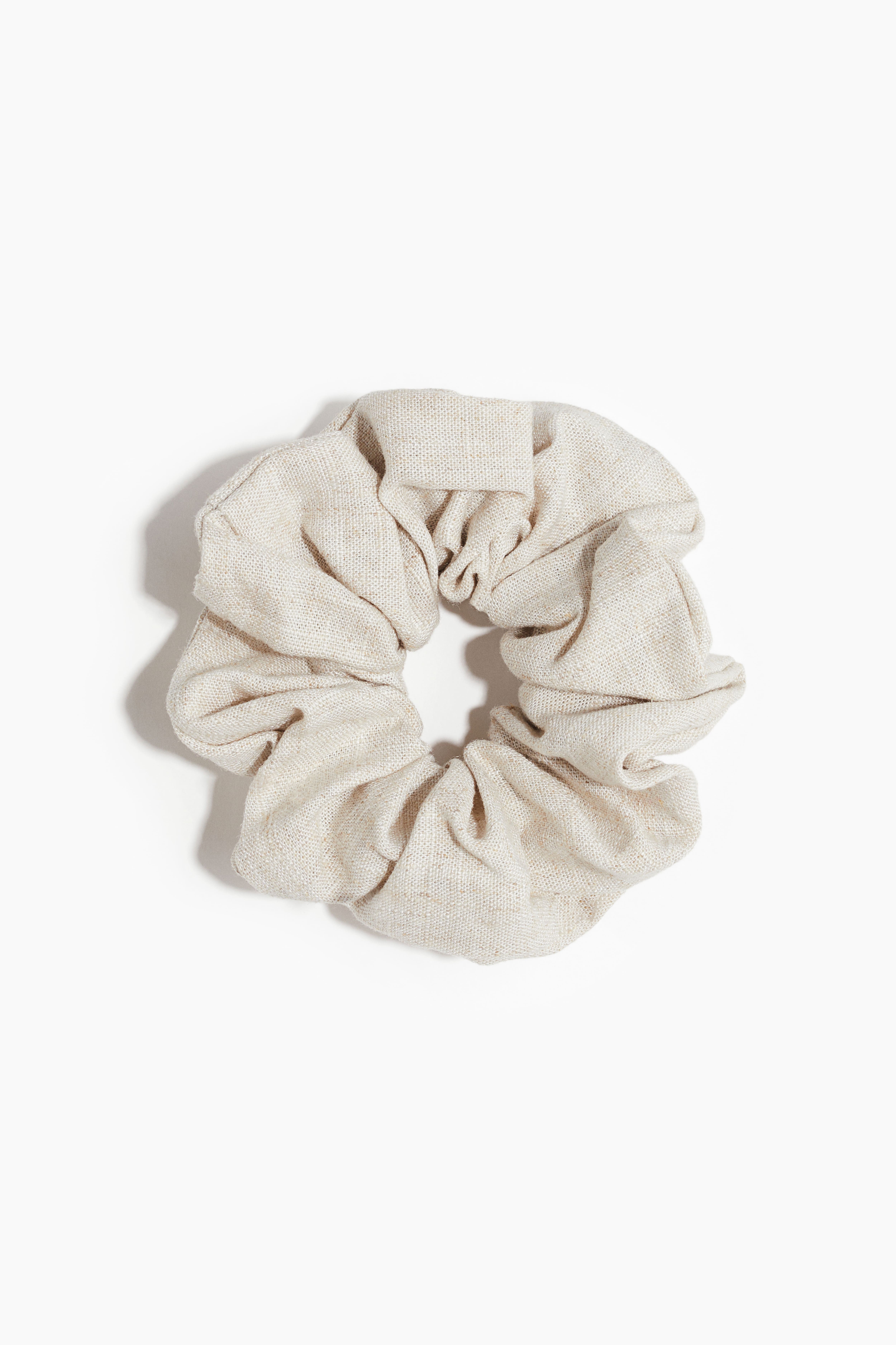 Linen-Blend Scrunchie H&M