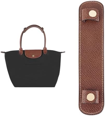 Leather Shoulder Pad for Longchamp Replacement Cushion Strap Covers for Tote Bags Detachable and More (Brown) Loukaycci