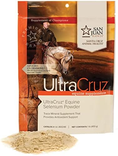 UltraCruz - sc-363248 Equine Selenium Yeast Supplement for Horses, 1 lb, Powder (226 Day Supply) UltraCruz