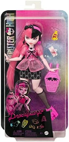 Monster High 2022 Day Out - MTHKY71 - 25cm Articulated Doll - Draculaura Character Mattel