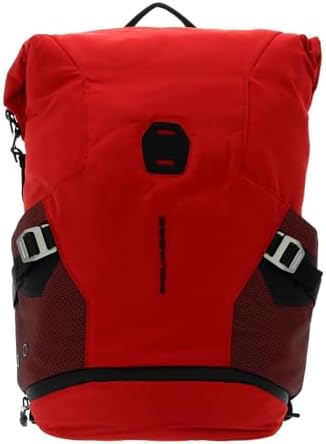 Piquadro PQ-M RFID Backpack 41 cm Laptop Compartment, Red Piquadro