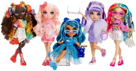 Rainbow High Creative Crystals Skyler - Blue 11” Fashion Doll with Crystal Accessory Make It Kit, Ring for You, DIY, Crafts, Resin Play, Kids Gift 8+ Rainbow High